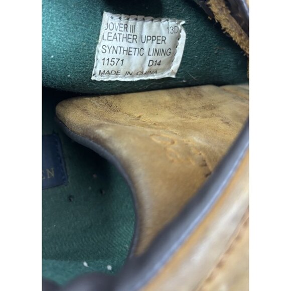 VTG Polo Ralph Lauren Sz 13 D Men Dover III Brown Leather Sturdy Duck Boots GUC - Picture 7 of 7